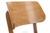 VINIS Krzesło nowoczesne drewniane dąb kremowe kremowy/dąb jasny - zdjęcie 9