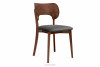 LYCO Krzesło loft orzech szare szary/orzech średni - zdjęcie 1