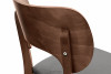 LYCO Krzesło loft orzech szare szary/orzech średni - zdjęcie 7