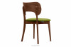 LYCO Krzesła loft orzech zielone 2szt olwikowy/orzech średni - zdjęcie 7