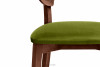 LYCO Krzesła loft orzech zielone 2szt olwikowy/orzech średni - zdjęcie 10
