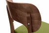 LYCO Krzesła loft orzech zielone 2szt olwikowy/orzech średni - zdjęcie 8