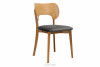 LYCO Krzesło loft dąb szare szary/dąb jasny - zdjęcie 1