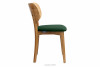 LYCO Krzesła loft dąb butelkowa zieleń 2szt ciemny zielony/dąb jasny - zdjęcie 7