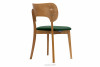 LYCO Krzesło loft dąb butelkowa zieleń ciemny zielony/dąb jasny - zdjęcie 4