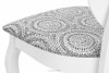 MEXI Krzesło do toaletki białe vintage biały/szary - zdjęcie 9