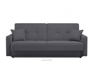 ORIO, https://konsimo.pl/kolekcja/orio/ Ciemnoszara rozkładana kanapa do salonu antracytowy - zdjęcie