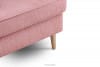 STRALIS Skandynawski fotel różowy na nóżkach koralowy - zdjęcie 10