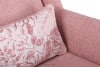 STRALIS Skandynawski fotel różowy na nóżkach koralowy - zdjęcie 9
