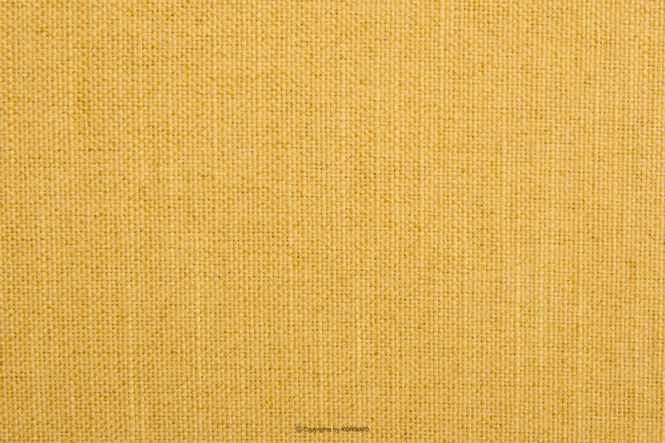 STRALIS Skandynawska sofa dwuosobowa żółta na nóżkach żółty - zdjęcie 5