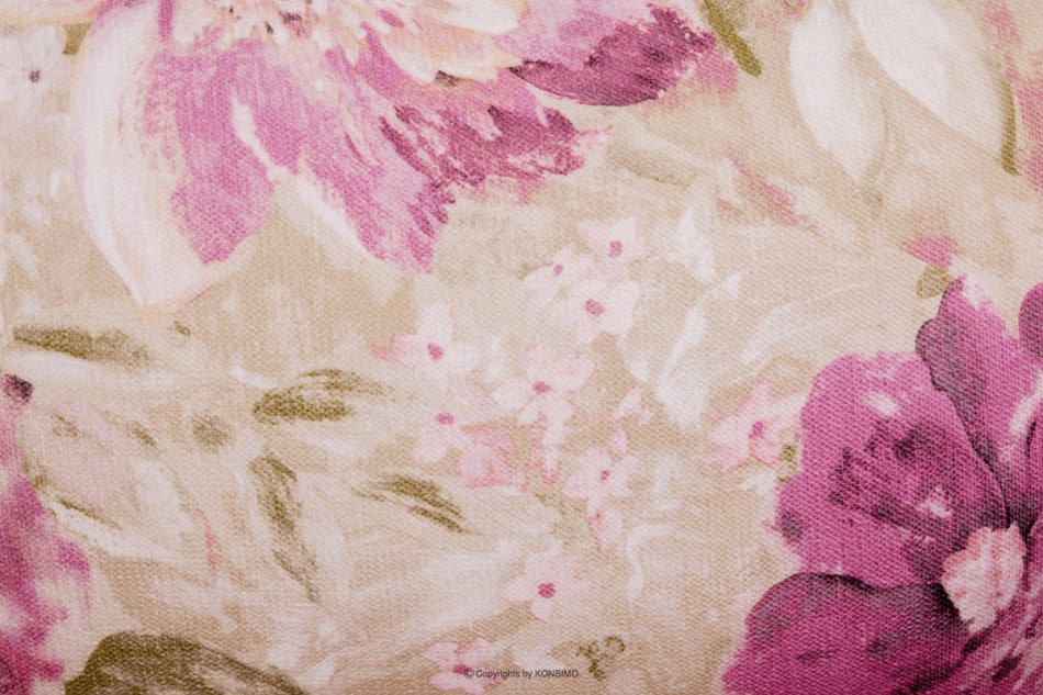 STRALIS Skandynawska sofa dwuosobowa pudrowy róż na nóżkach różowy - zdjęcie 6