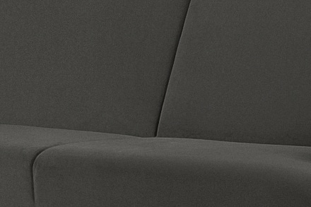 GUSTAVO Szara sofa rozkładana welur antracytowy - zdjęcie 7