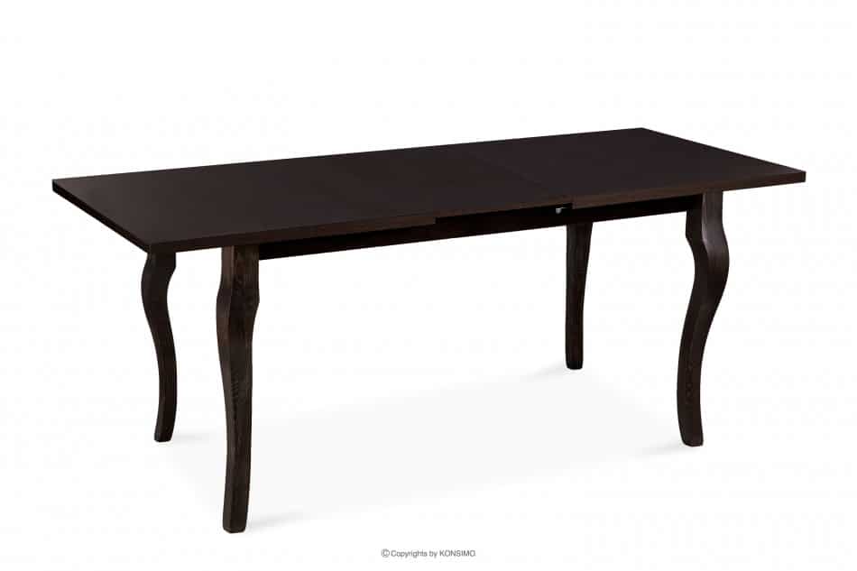 CABIO Stół rozkładany do jadalni glamour wenge wenge - zdjęcie 3