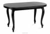 ALTIS Stół rozkładany 160 cm vintage czarny czarny - zdjęcie 3