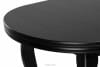 ALTIS Duży stół rozkładany 160 cm vintage czarny czarny - zdjęcie 8