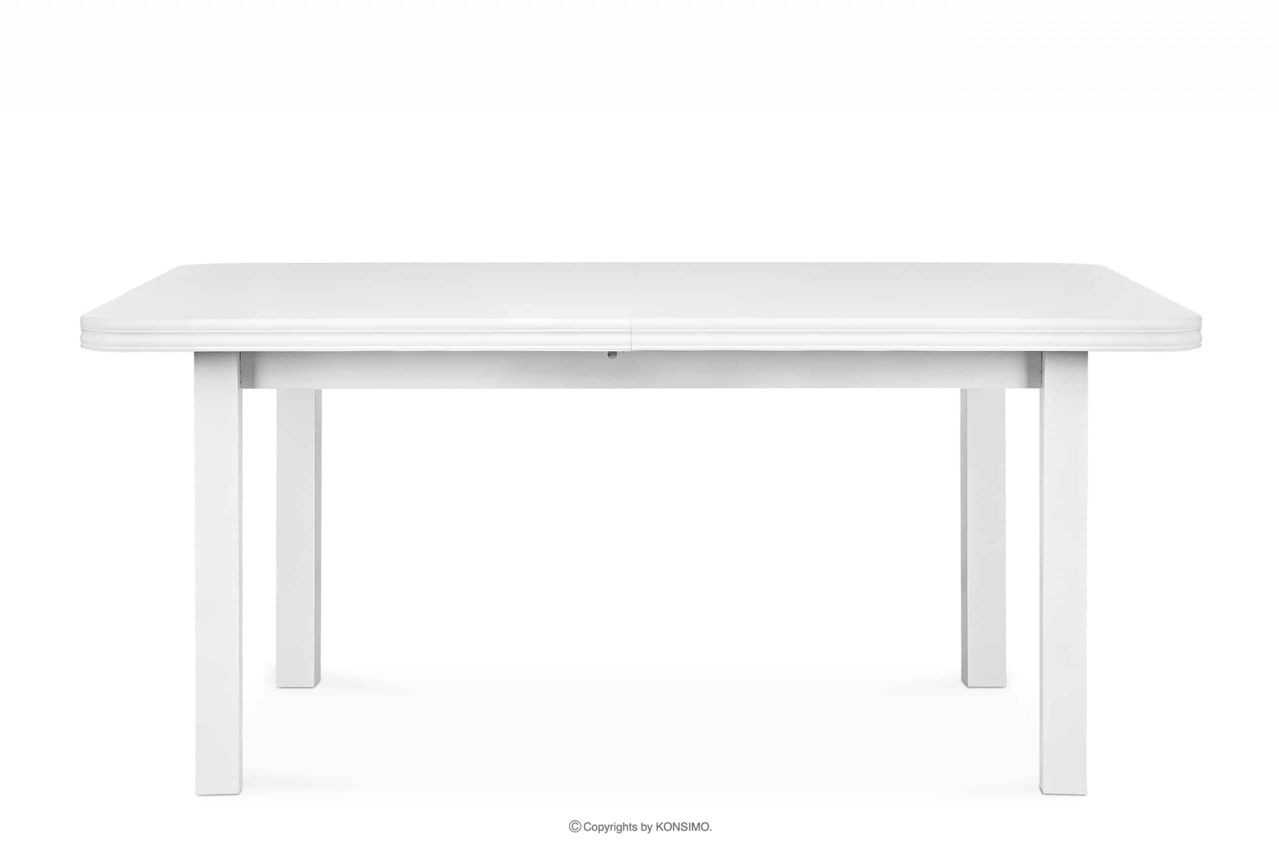Stół do salonu rozkładany 140 cm biały