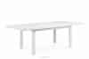 COSPE Stół do salonu rozkładany 160 cm biały biały - zdjęcie 4