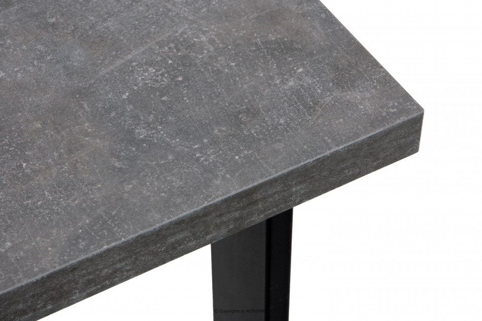CETO Stół w stylu loftowym beton szary - zdjęcie 7