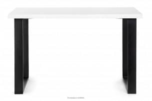 CETO, https://konsimo.pl/kolekcja/ceto/ Stół w stylu loftowym matowy biały biały - zdjęcie