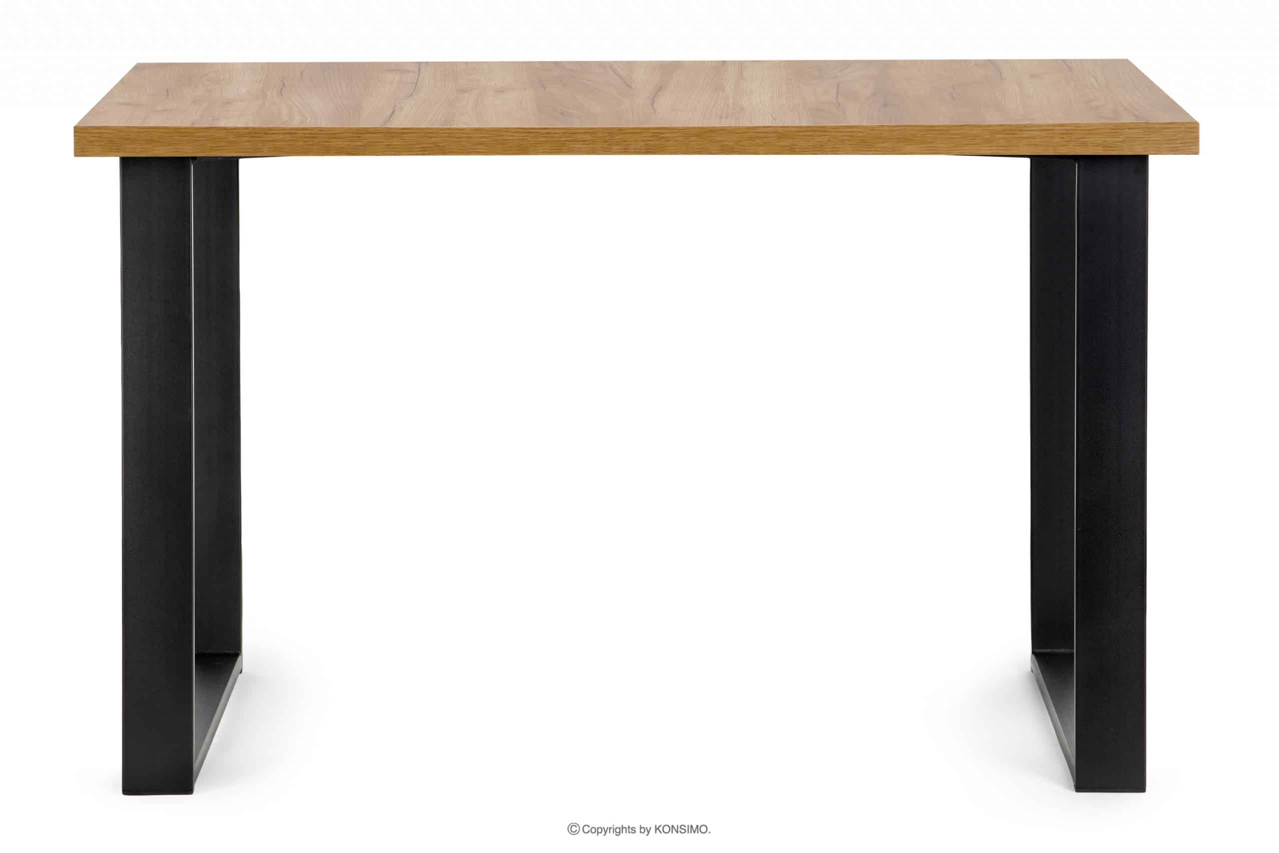 Stół w stylu loftowym kraft złoty