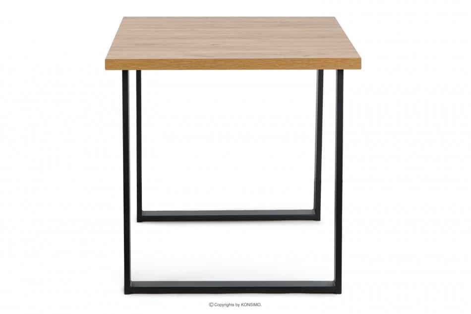 CETO Stół w stylu loftowym kraft złoty dąb craft złoty - zdjęcie 3