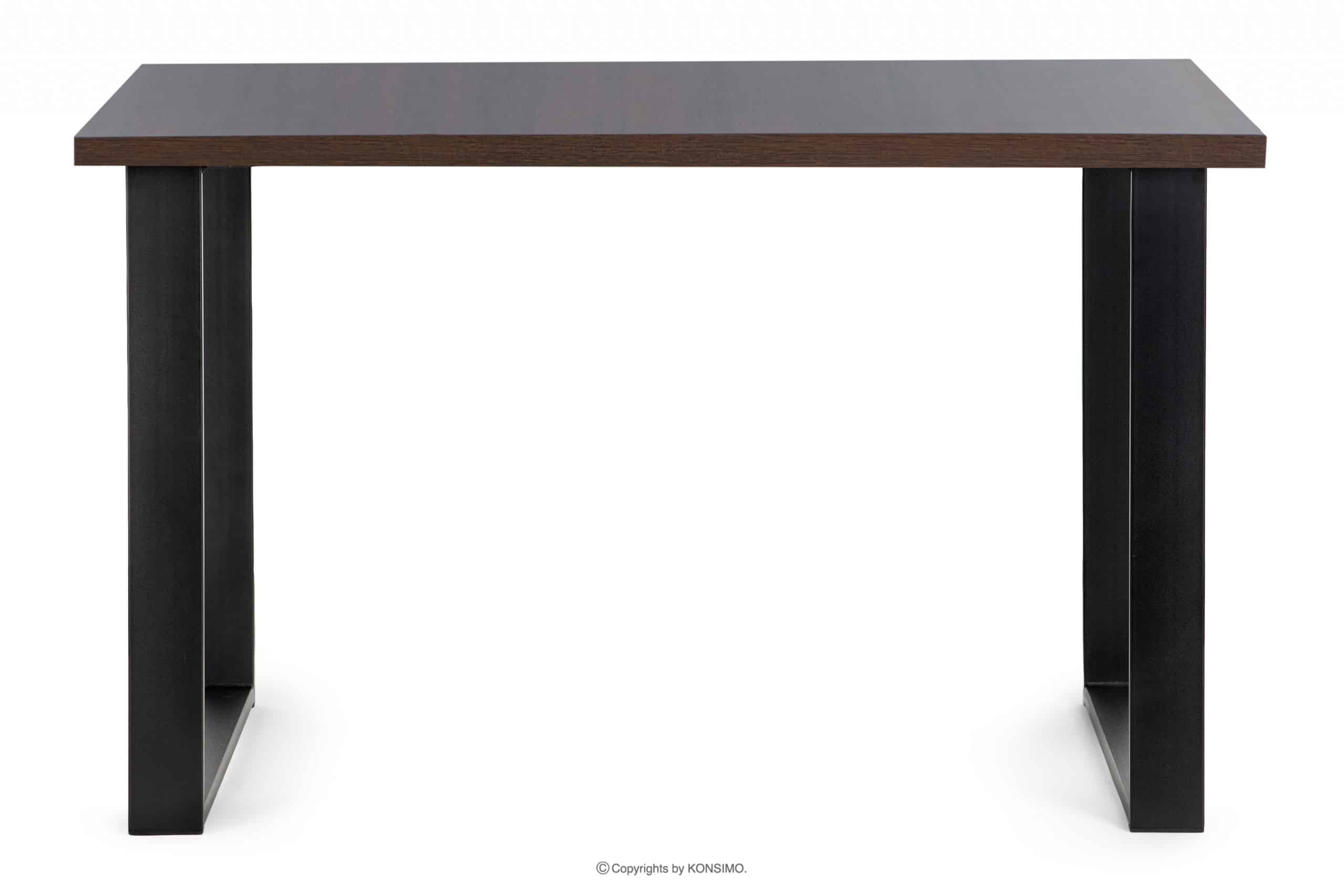 Stół w stylu loftowym orzech