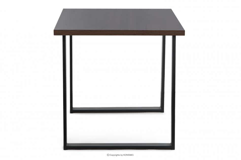 CETO Stół w stylu loftowym orzech orzech ciemny - zdjęcie 3