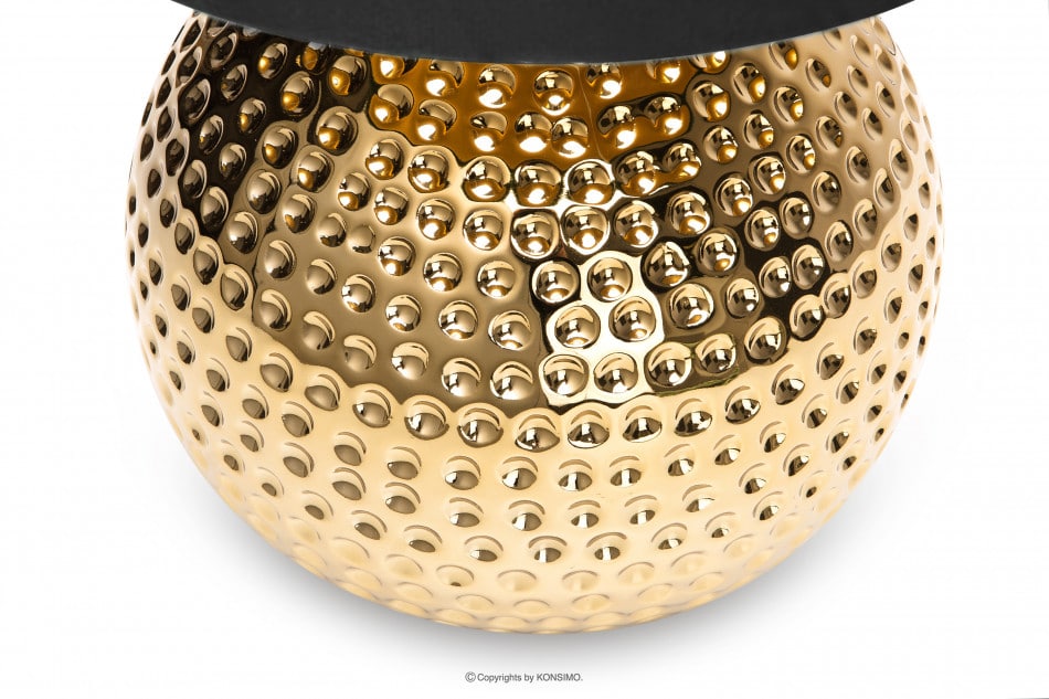 NIPER Elegancka lampka ze złotą podstawą złoty/czarny - zdjęcie 7