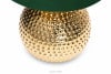 NIPER Elegancka lampka nocna ze złotą podstawą złoty/zielony - zdjęcie 4