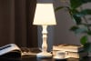 GITTA Lampka nocna klasyczna biała biały - zdjęcie 6