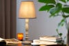 GITTA Beżowa lampka nocna klasyczna beżowy - zdjęcie 2