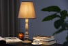 GITTA Beżowa lampka nocna klasyczna beżowy - zdjęcie 7