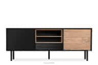 Szafka RTV w stylu loft z półkami