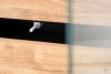 LOFTY Loftowa dwudrzwiowa witryna na drewnianych nogach czarny/dąb naturalny - zdjęcie 18