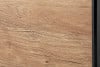 LOFTY Komoda na drewnianych nóżkach w stylu loft czarny/dąb naturalny - zdjęcie 13