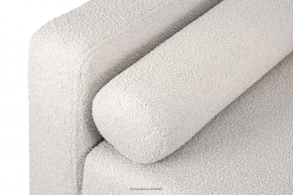 ERISO Sofa trzyosobowa baranek biała biały - zdjęcie 9