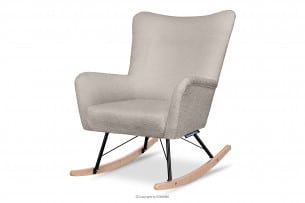ADDUCTI, https://konsimo.pl/kolekcja/adducti/ Bujany fotel baranek beżowy beżowy - zdjęcie