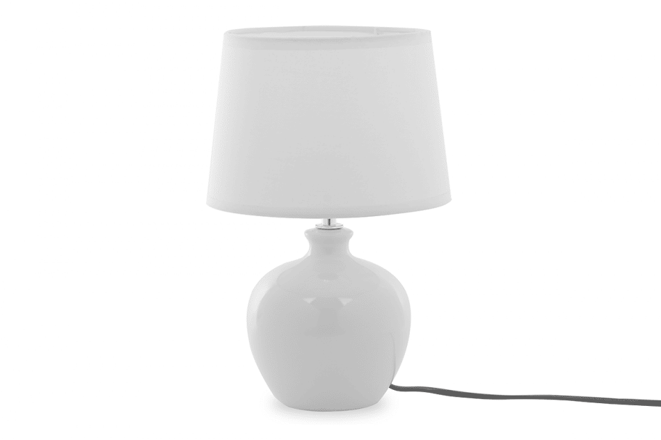 LOSA Lampa stołowa biała 2szt. szary - zdjęcie 3