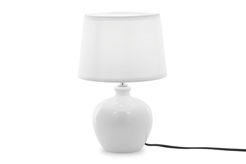 LOSA Lampa stołowa biała 2szt. szary - zdjęcie 2