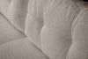 VISNA Beżowy narożnik skandynawski w tkaninie baranek lewy 228x79x165 cm - zdjęcie 10