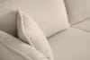 BELMOS Kremowa sofa z funkcją spania w tkaninie baranek kremowy - zdjęcie 9