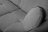 NUBES Narożnik rozkładany z poduszkami ciemny szary prawy/lewy ciemny szary - zdjęcie 8