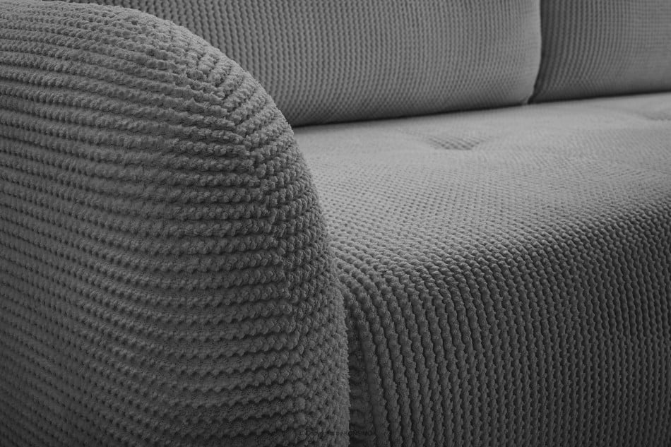 NUBES Sofa 3 boho ciemny szary DL ciemny szary - zdjęcie 6