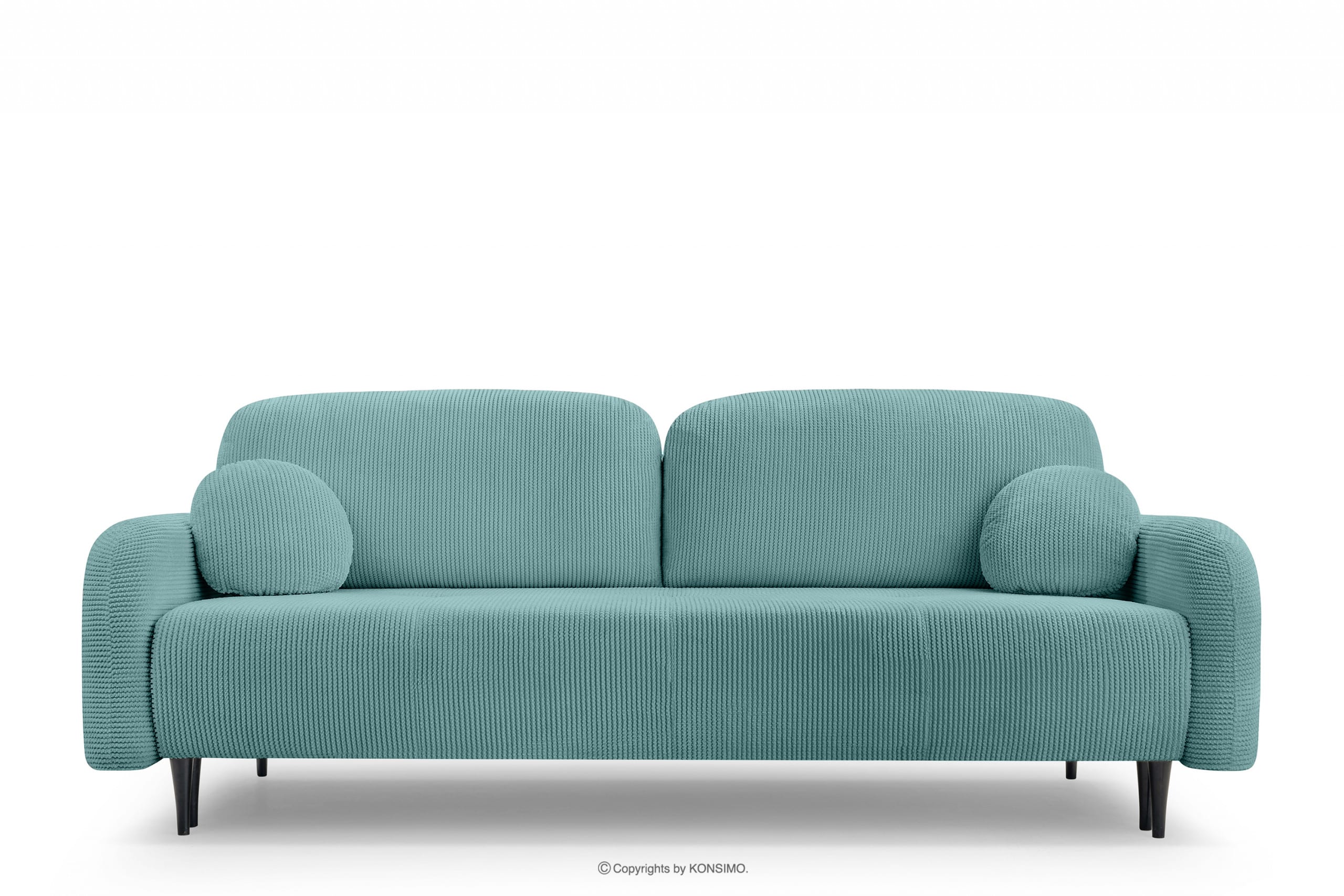 Sofa 3 boho błękitny DL