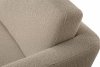 TAGIO Brązowy fotel skandynawski w tkaninie baranek brązowy - zdjęcie 11