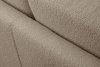 TAGIO Skandynawska sofa 2 osobowa w tkaninie baranek brązowa brązowy - zdjęcie 8