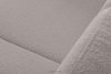 TAGIO Skandynawska sofa 3 osobowa w tkaninie baranek jasnoszara jasny szary - zdjęcie 11