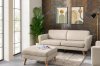 TAGIO Skandynawska sofa teddy 3 osobowa kremowa kremowy - zdjęcie 2