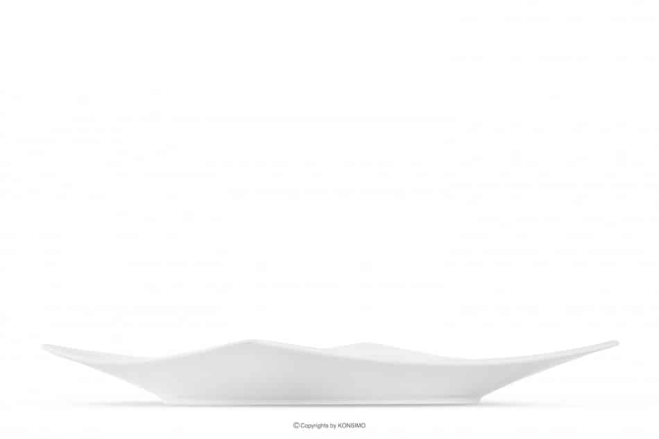 EPIRI Serwis obiadowy kwadratowy 18 elementów biały dla 6 osób biały - zdjęcie 13