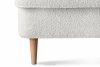 STRALIS Skandynawska sofa dwuosobowa biała boucle biały - zdjęcie 8